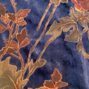 NEW WITH TAGS, PURPLE VELVET VIBRANT KIMONO